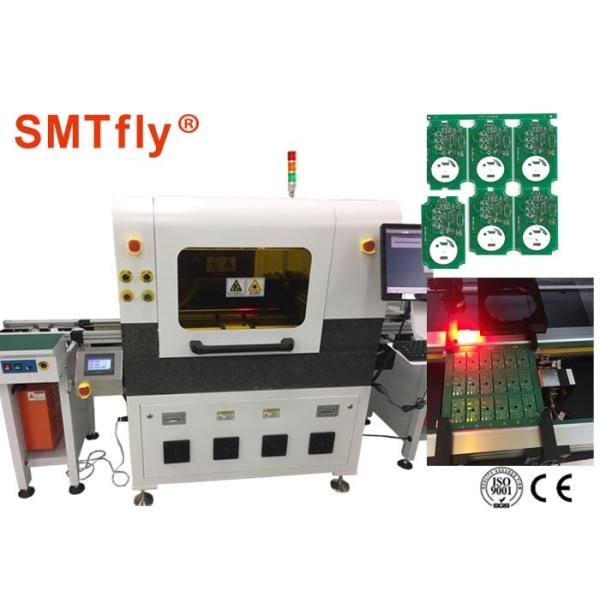 100mm/S 0.6mm Electronic Laser PCB Depanelizer Machine with Safe Sensor