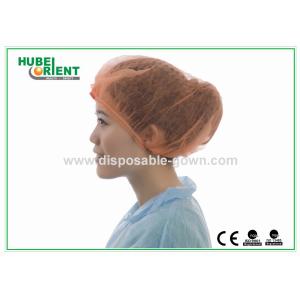 Buy cheap Lightweight Disposable Nonwoven Mob Cap With Double Elastic from wholesalers