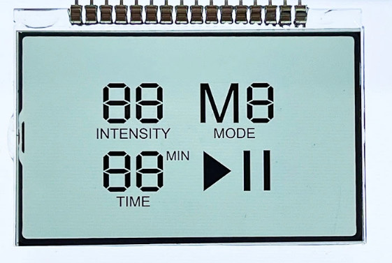 Buy cheap RoHS SGS 16 Pins Segment LCD Display Positive LCD Display 35*24mm from wholesalers