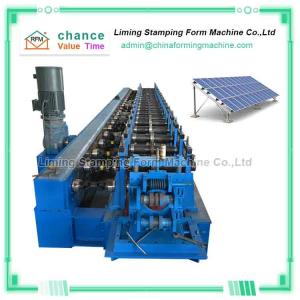 Buy cheap 60m/Min Solar Mounting Rollformers Machine Rotary Punching from wholesalers