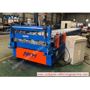 Buy cheap 20m/min Siemens PLC Control Roof Panel Roll Former With GCr15 Roller from wholesalers