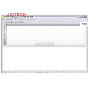 LIEBHERR DIAGNOSTIC KIT With T420 laptop Liebherr Diagnostic Software with