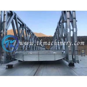 Buy cheap HA Load Modular Steel Bridge Pained Or Galvanized Surface Finish Single Lane 3.15m-4.2m from wholesalers
