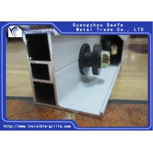 Buy cheap Milk White Aluminium Rail Track Fixing The Bedroom Invisible Grilles from wholesalers