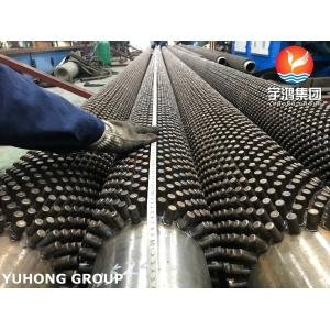 Buy cheap ASTM A213 T9 Studded Fin Tube for Boiler Heat Exchanger from wholesalers