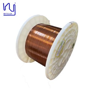 Buy cheap Class 220 Super Thin Rectangular Copper Wire  0.8mmx0.35mm For Windings from wholesalers
