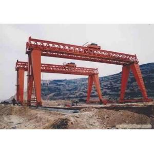 Buy cheap Lightweight Truss Structure Double Girder Gantry Crane Strong Wind Resistance from wholesalers