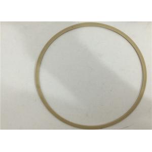Buy cheap Abrasion Resistant Plastic Molded Parts Sealing Peek Ring Self Lubrication from wholesalers