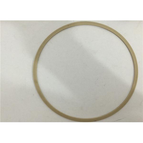 Quality Abrasion Resistant Plastic Molded Parts Sealing Peek Ring Self Lubrication for sale