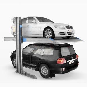Buy cheap CE ISO9001 Hydraulic Car Parking Lift With 2 - 3 M/Min Lifting Speed PLC Control System from wholesalers