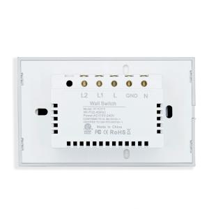 Elegant Design Wifi Touch Switch , Tuya App Remote Control Touch Switch