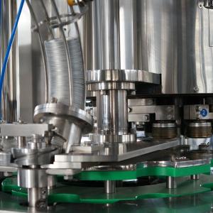 Aluminum Tin Automatic Canning Machine 6 Spindle Can Filling Equipment
