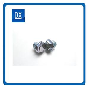 Buy cheap White Zinc Plated Plug Audi Series HEX Head Style from wholesalers