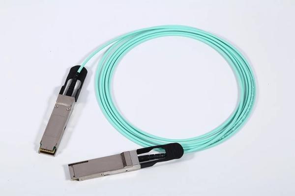 Buy cheap Full Duplex Active Optical Cable Breakout 100G QSFP 4 X SFP Optical Cable from wholesalers