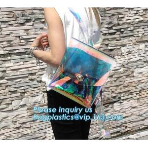pocket transparent pvc clear backpack wholesale with padded straps, Waterproof