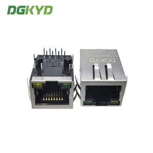 Buy cheap 1x1 Port 8P8C RJ45 Single Port Magnetic Jack With Transformer from wholesalers