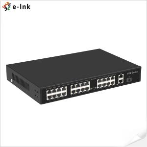 Buy cheap 16 Ports 10/100M PoE Ethernet Switch 802.3 af with 2 Gigabit Uplink from wholesalers