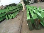 Customized Green H Section Painting Structural Steel I Beam U Channel-Workshop