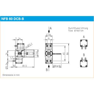 KNF NFB 60 KPDCB-B Micro Vacuum Diaphragm Type Liquid Pump