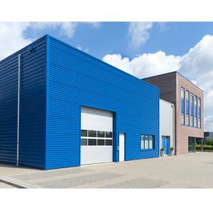 Buy cheap Custom Steel Structure Warehouse with Sliding Doors Q235/Q345 from wholesalers