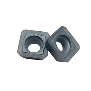 SDMT09T3 Tungsten Cutting CNC Milling Inserts PVD TiAlN Coated