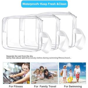 Buy cheap Durable Ecofriendly Waterproof Clear Toiletry Bags With Zipper from wholesalers