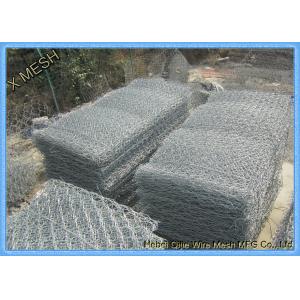 Buy cheap Galvanized Hexagonal 80X100mm Hesco Wire Mesh Gabion / Gabions from wholesalers