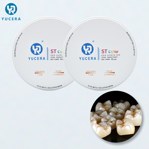 Quality Cold Isostatic Pressing Pre Shaded Dental Zirconia Disc for sale
