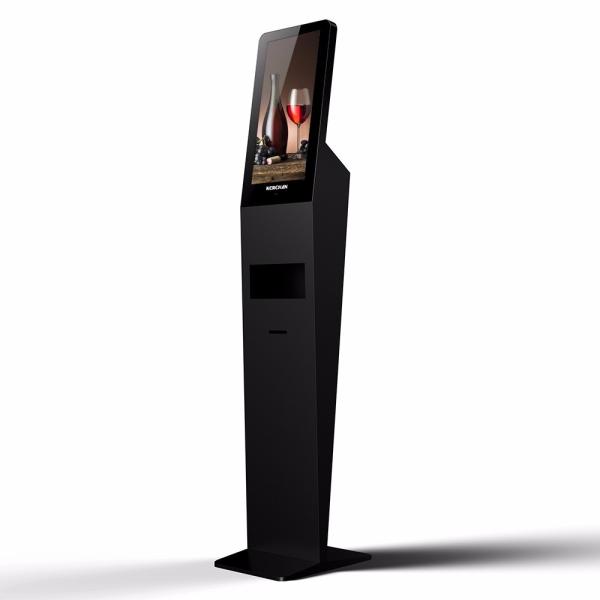 Auto liquid soap dispenser Hospital 21'' Hand Sanitizer Advertising Kiosk Table