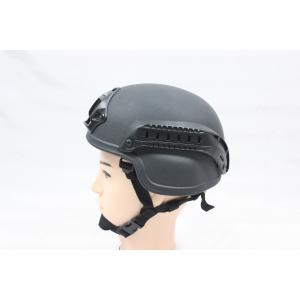 Buy cheap Black  Kevlar Mich 2000 Tactical   bullet proof helmet with NIJ IIIA level for Military Police from wholesalers