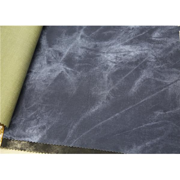 Quality Imitation Jeans Style Printed PU Leather 54 " Width Hydrolysis Resistance for sale