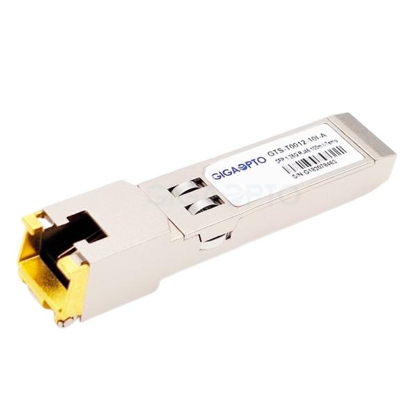 Quality Cisco 1000BASE-T SFP Copper Module 100m RJ-45 Industrial For SFP-GE-T-I for sale