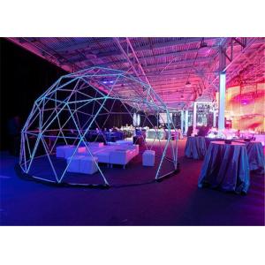 Buy cheap Durable Party Mini Geo Dome Tent With Rainproof Fabric Sidewall from wholesalers