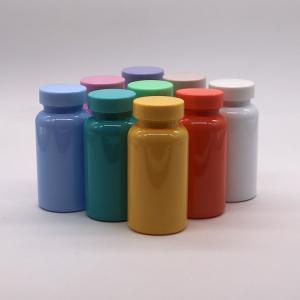 Buy cheap 150ML PET Capsule Pill Bottle in Various Customizable Colors for Oral Solid Medicine from wholesalers