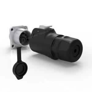 Buy cheap Outdoor Metal Material Card Buckle Type 3 Core Male Powercon Led Display Power Connectors from wholesalers