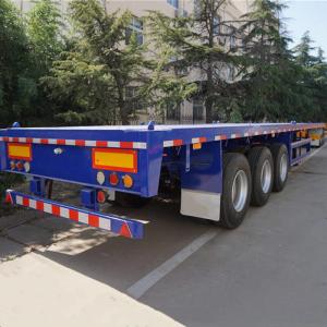 Buy cheap 3 Axle Shipping Container CIMC 40 Foot Semi Trailer from wholesalers