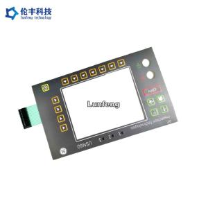 Buy cheap Backlight LED Membrane Switch , Metal Dome Membrane Switch With Holes from wholesalers