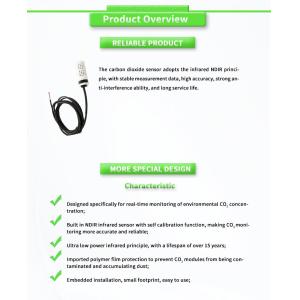 Buy cheap UNIVO UBGA-CO2-1Y Gas Carbon Dioxide Sensor for Real-Time Monitoring of Concentration from wholesalers