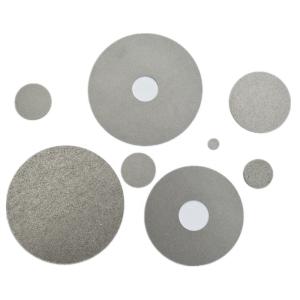 Buy cheap Sintered Porous Round Discs For Separation And Filtration from wholesalers