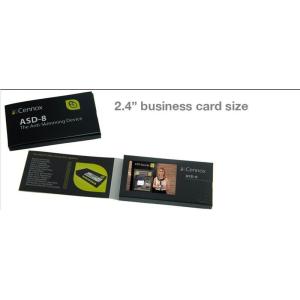 high resolution artwork lcd video card , 2G / 4G Advertising video booklet