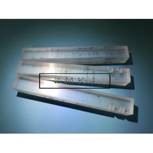 Lapped Surface Custom Sapphire Parts , Polished Synthetic Sapphire Rod