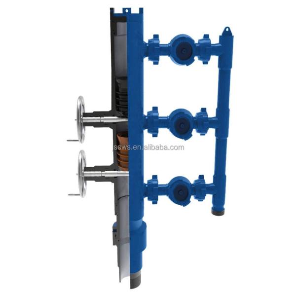 Buy cheap Customizable API 5CT High Pressure Double Plug Cementing Head with 35MPa Working Pressure and 1 Year Warranty from wholesalers