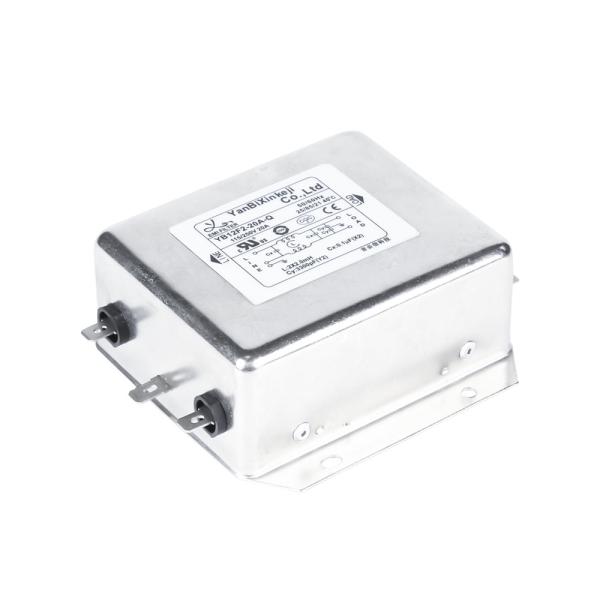 Buy cheap YB-F High Performance Single Phase Filter 20A EMI Power Filter For Electronic Equipment from wholesalers