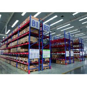 Buy cheap Q235B 2000KGS Adjustable Warehouse Rack System RAL from wholesalers
