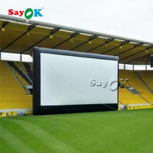 Buy cheap Inflatable Projector Screen Advertisement Commercial I10m Blow Up Projector Screen product