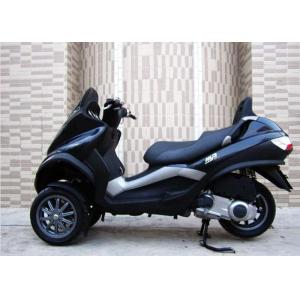 Buy cheap 250cc Black Tri Wheel Motorcycle With Windshield Rear Box / CVT Transmission from wholesalers