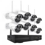 Buy cheap Indoor 1080P 8CH NVR Kit , Outdoor 8 Channel WiFi NVR IP Camera from wholesalers