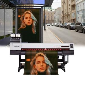 Buy cheap New Mimaki UJV100-160 Eco Solvent Inkjet Printer 6 Color DAS 1L Lus210 Ink High Efficiency Industrial Printing Machine from wholesalers