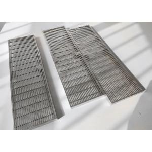 Buy cheap Rust Resistance 2mm Slot Johnson Wedge Wire Screens 1*2mm from wholesalers