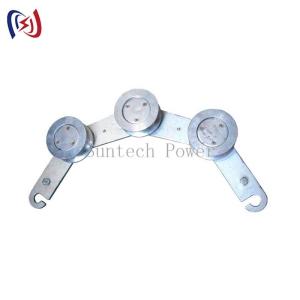 Buy cheap Hook Type Grounding Block 60-75mm Aluminum Alloy Steel SHL750D from wholesalers